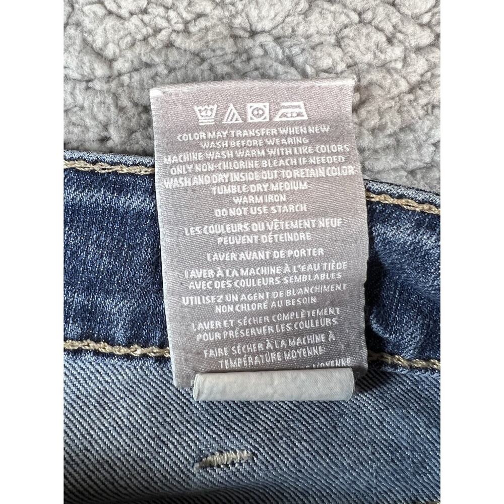 Ariat Jeans Womens 29L Blue Rebar Mid Rise Straight Leg Cargo Medium Wash Denim - Picture 15 of 15